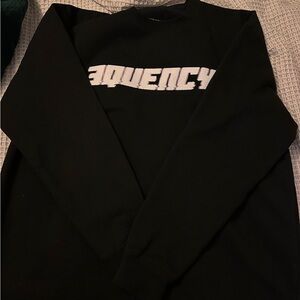 3Quency Black Long Sleeve Sweatshirt From Tour